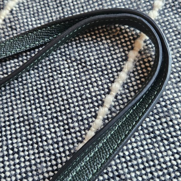 Coach Crossgrain Zip Tote, 4454, Amazon Green - Picture 8 of 16